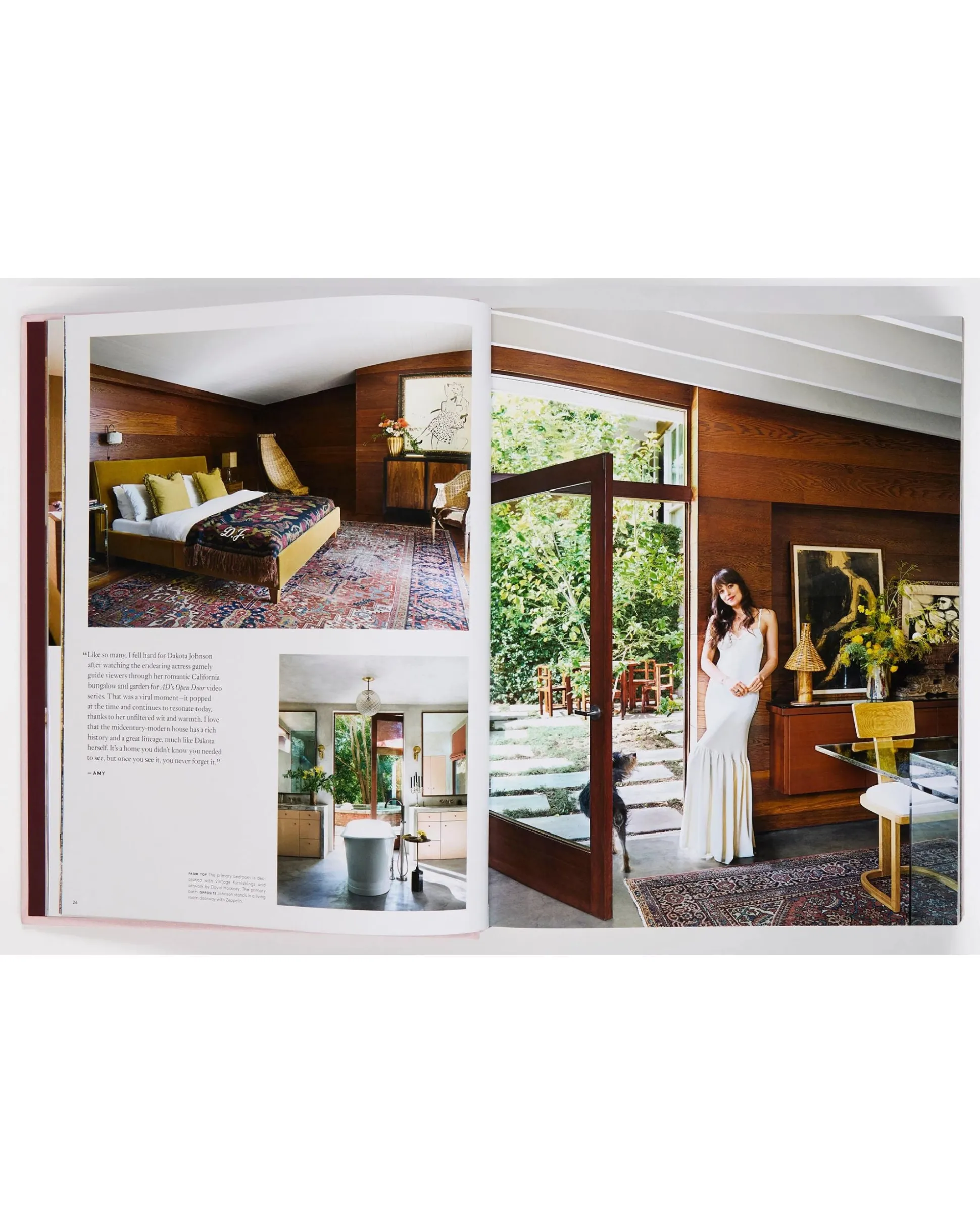 AD at Home: Architectural Digest in Pink Combo
