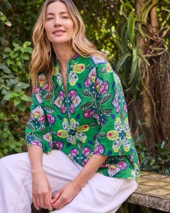Adele Tunic in Kaleidoscope Wings