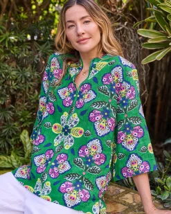 Adele Tunic in Kaleidoscope Wings
