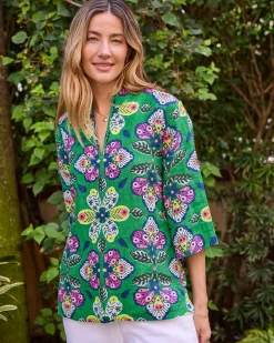 Adele Tunic in Kaleidoscope Wings