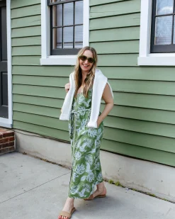 Alma Dress in Heron Landing