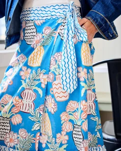 Anika Skirt in Antique Vases
