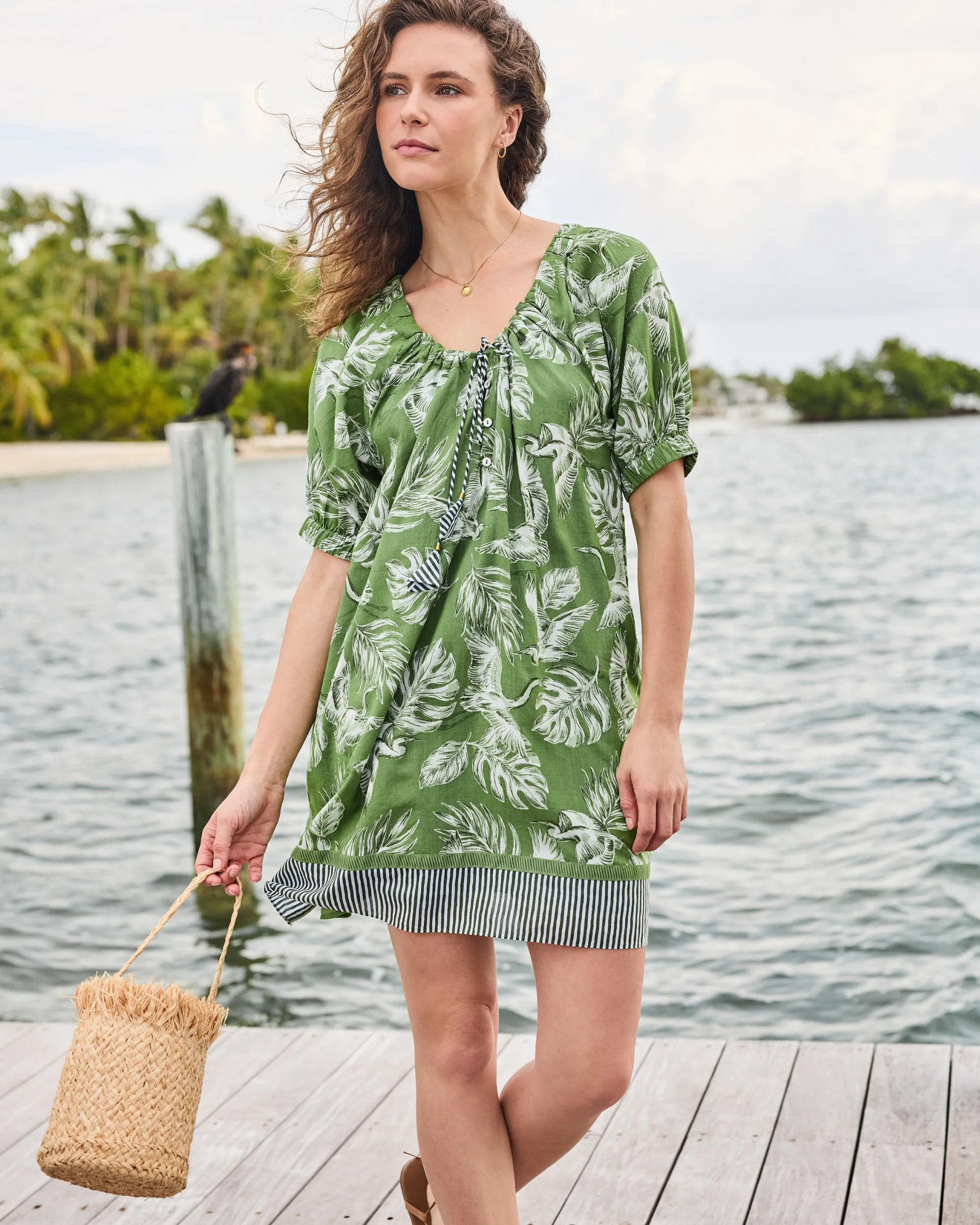 Annie Dress in Heron Landing