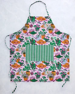 Apron in Green Thumb