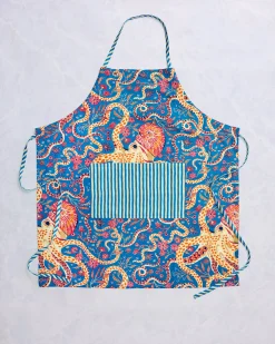 Apron in Octopus Isle