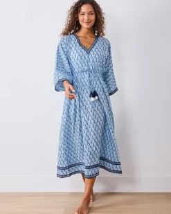 Atlantic Caftan in Conch Cascade