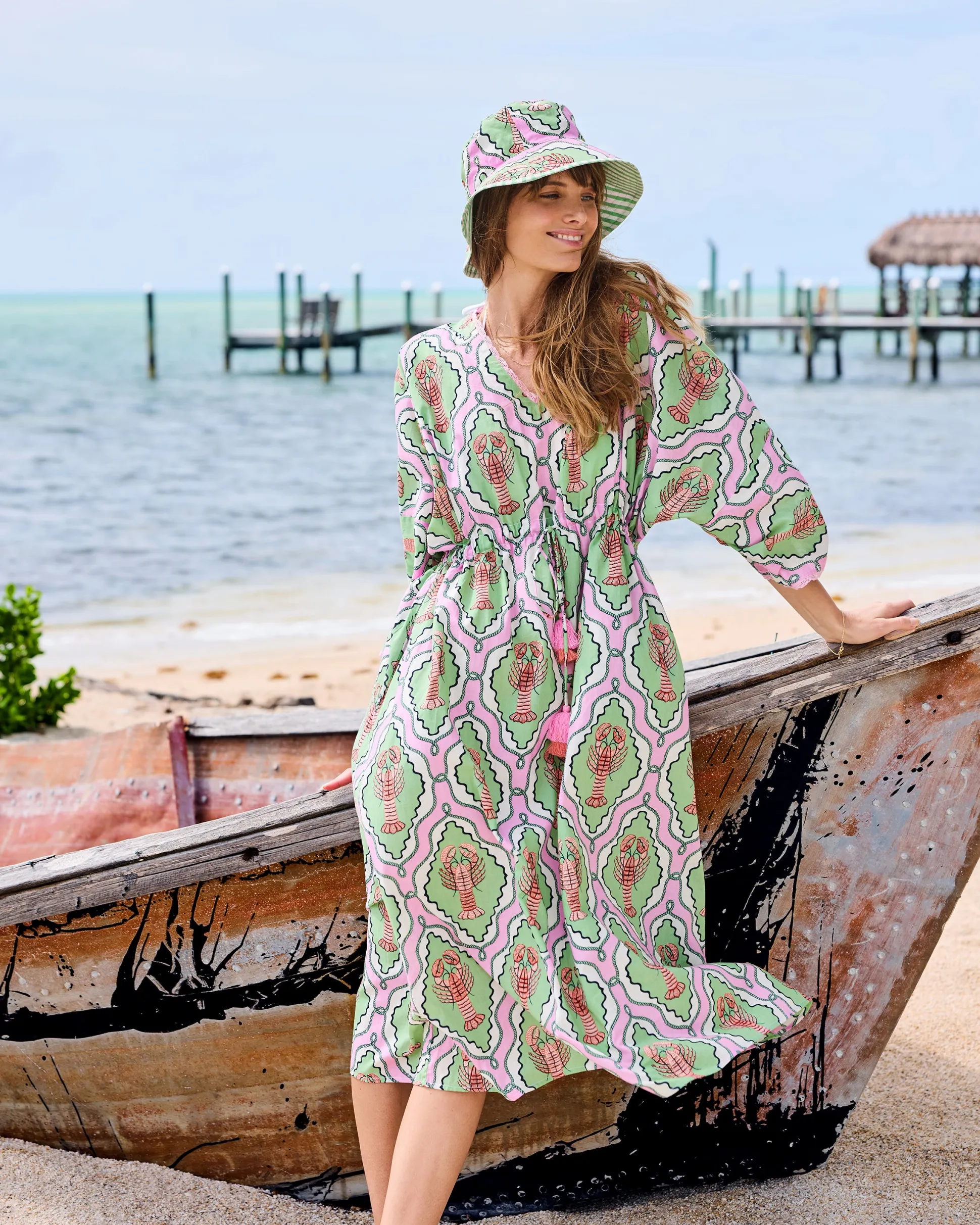 Atlantic Caftan in Lobster Lagoon