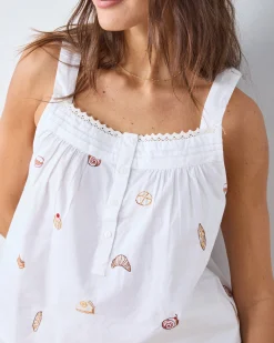 Back to Bed Cropped Pant Set in Freshly Baked