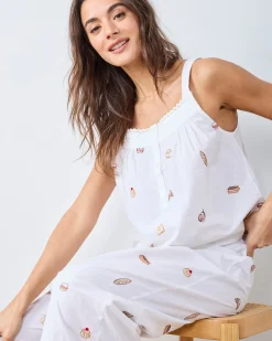 Back to Bed Cropped Pant Set in Freshly Baked