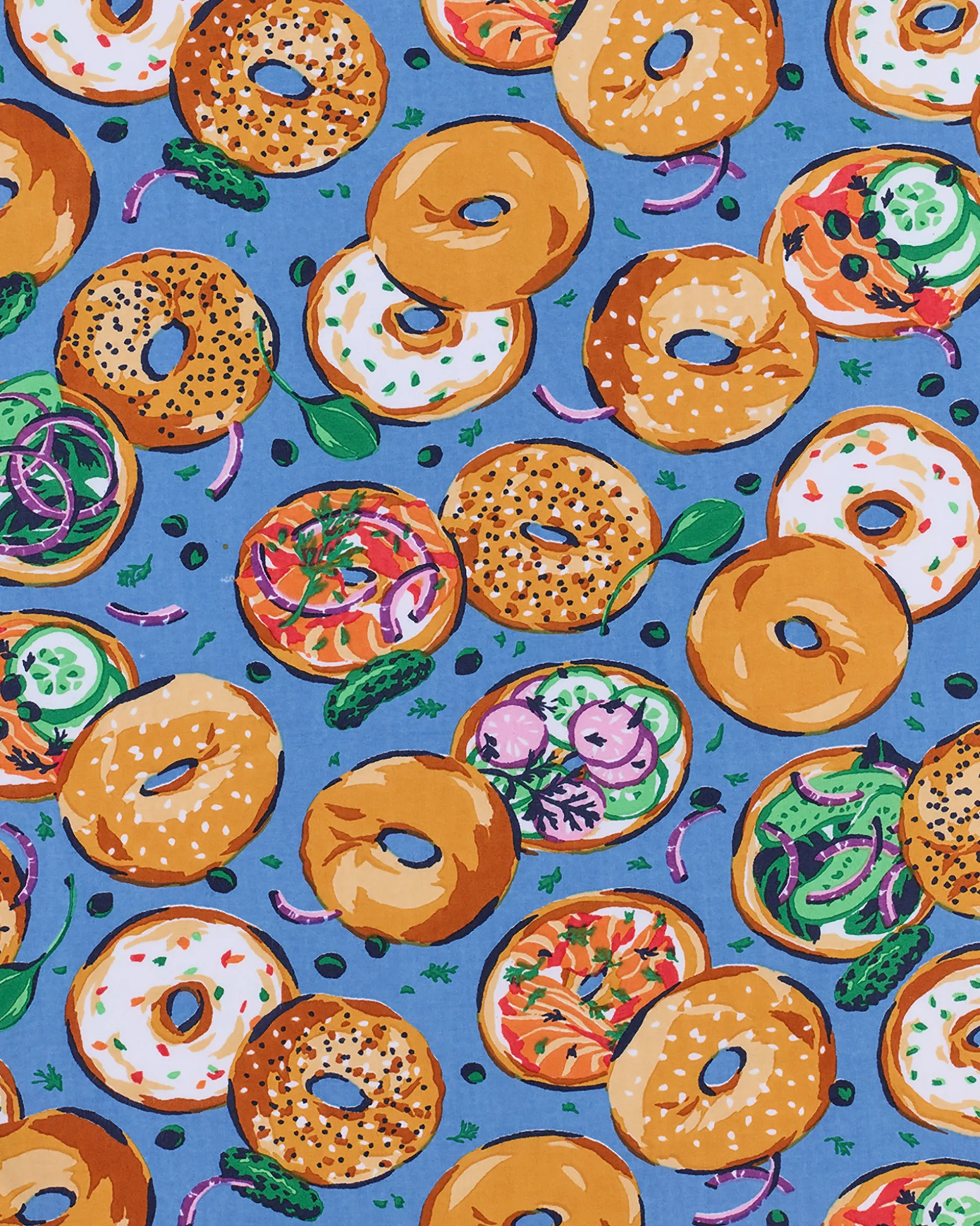 Back To Bed Nightgown in Bagels & Schmear