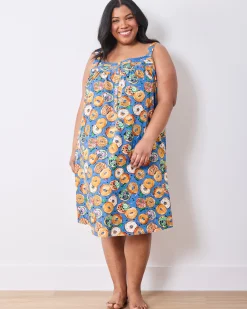 Back To Bed Nightgown in Bagels & Schmear