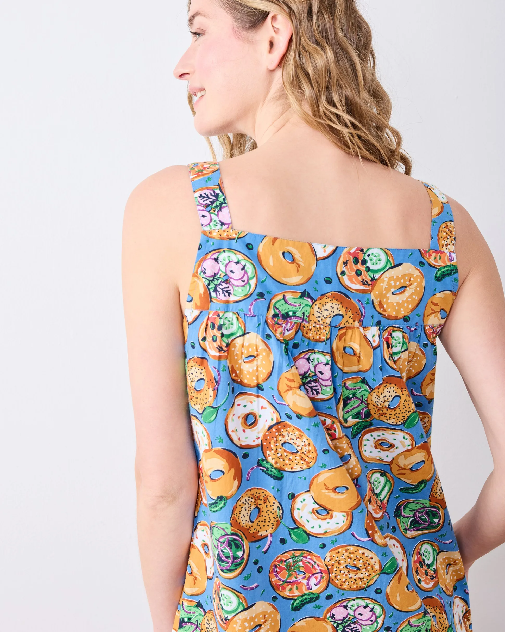 Back To Bed Nightgown in Bagels & Schmear