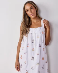 Back To Bed Nightgown in Halloween Hounds