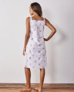 Back To Bed Nightgown in Halloween Hounds
