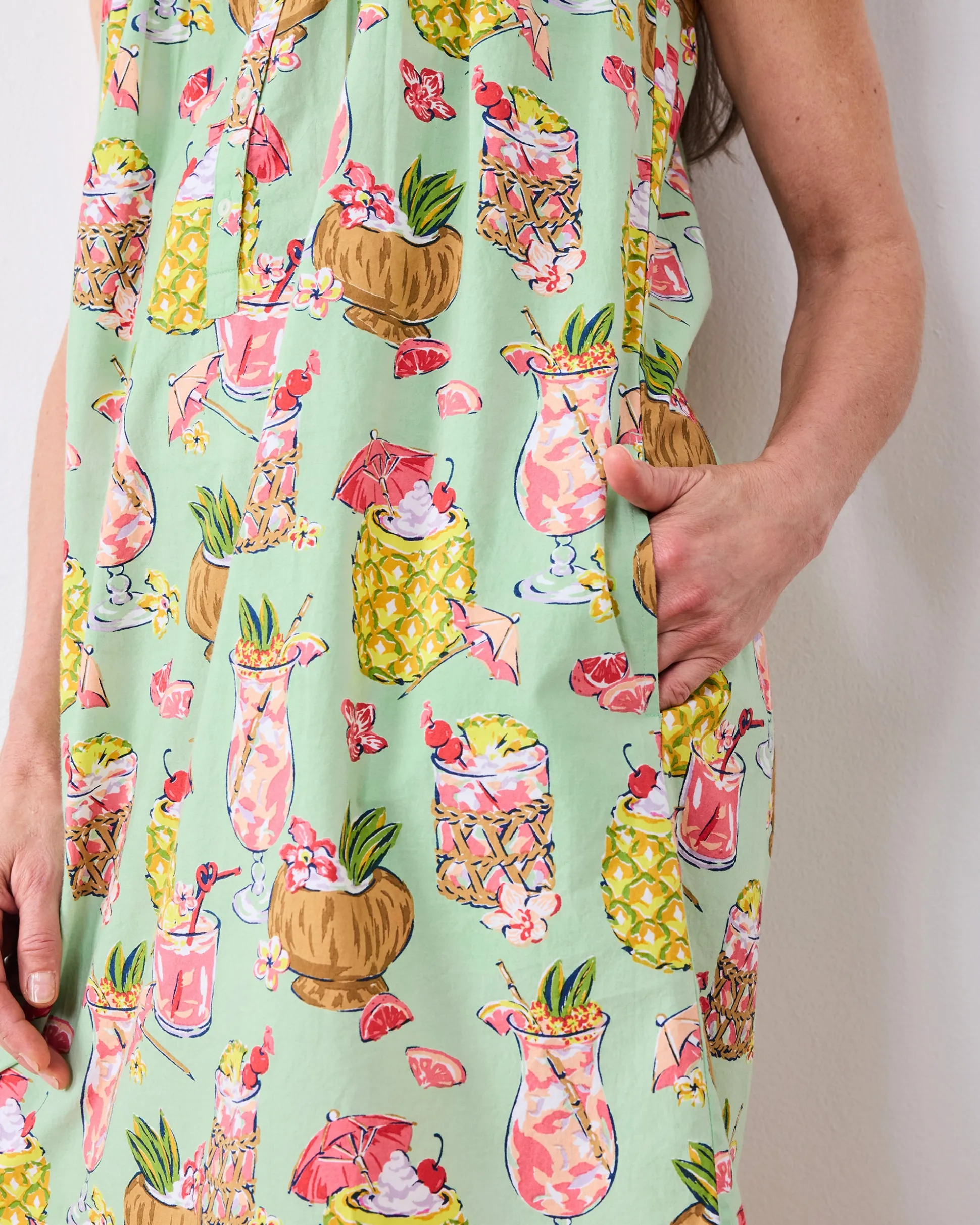 Back to Bed Nightgown in Paradise Punch
