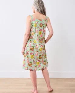 Back to Bed Nightgown in Paradise Punch