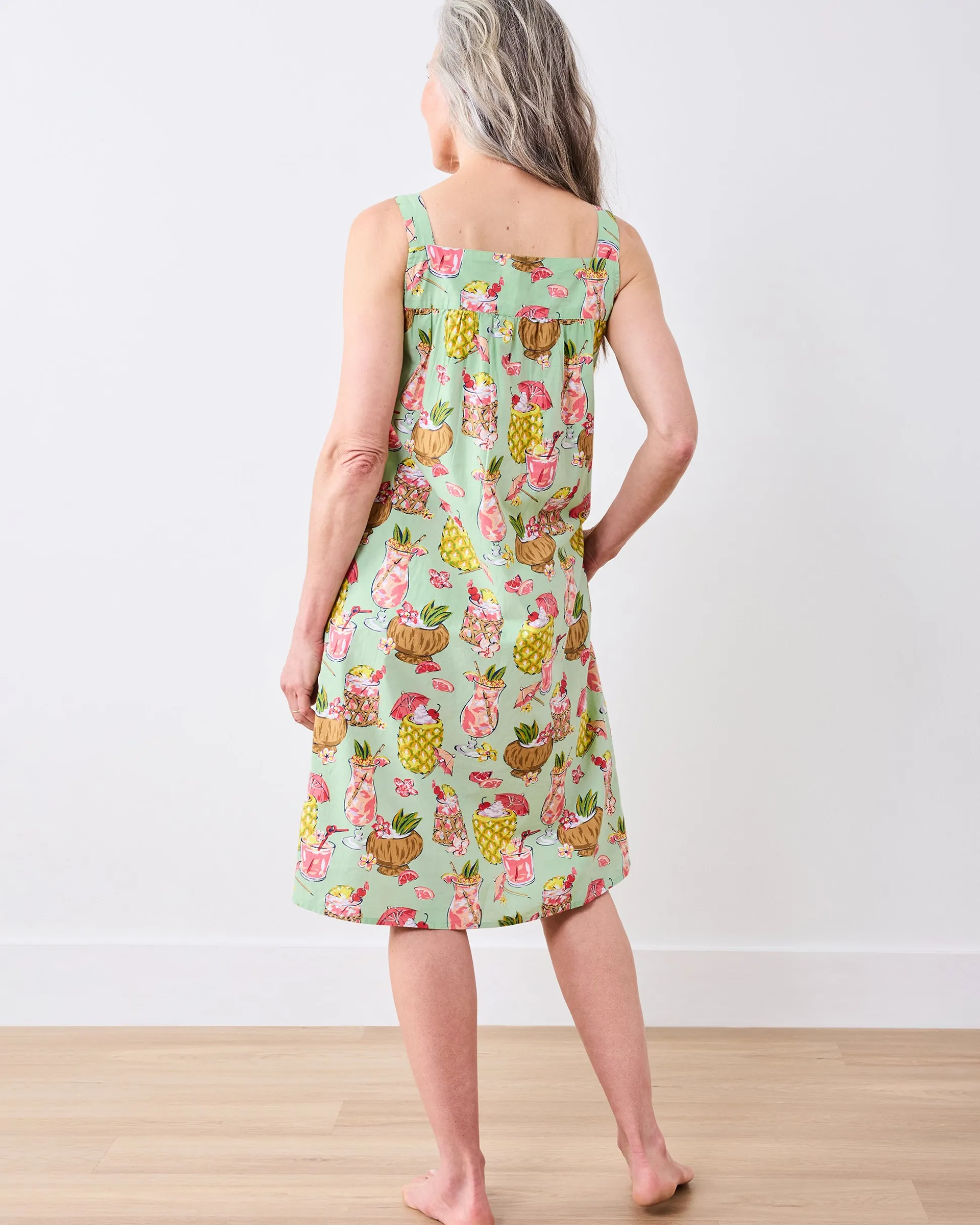 Back to Bed Nightgown in Paradise Punch