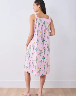 Back To Bed Nightgown in Tulip Trail