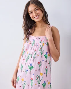 Back To Bed Nightgown in Tulip Trail