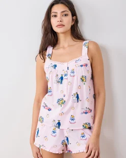 Back to Bed Short Set in Happily Ever After