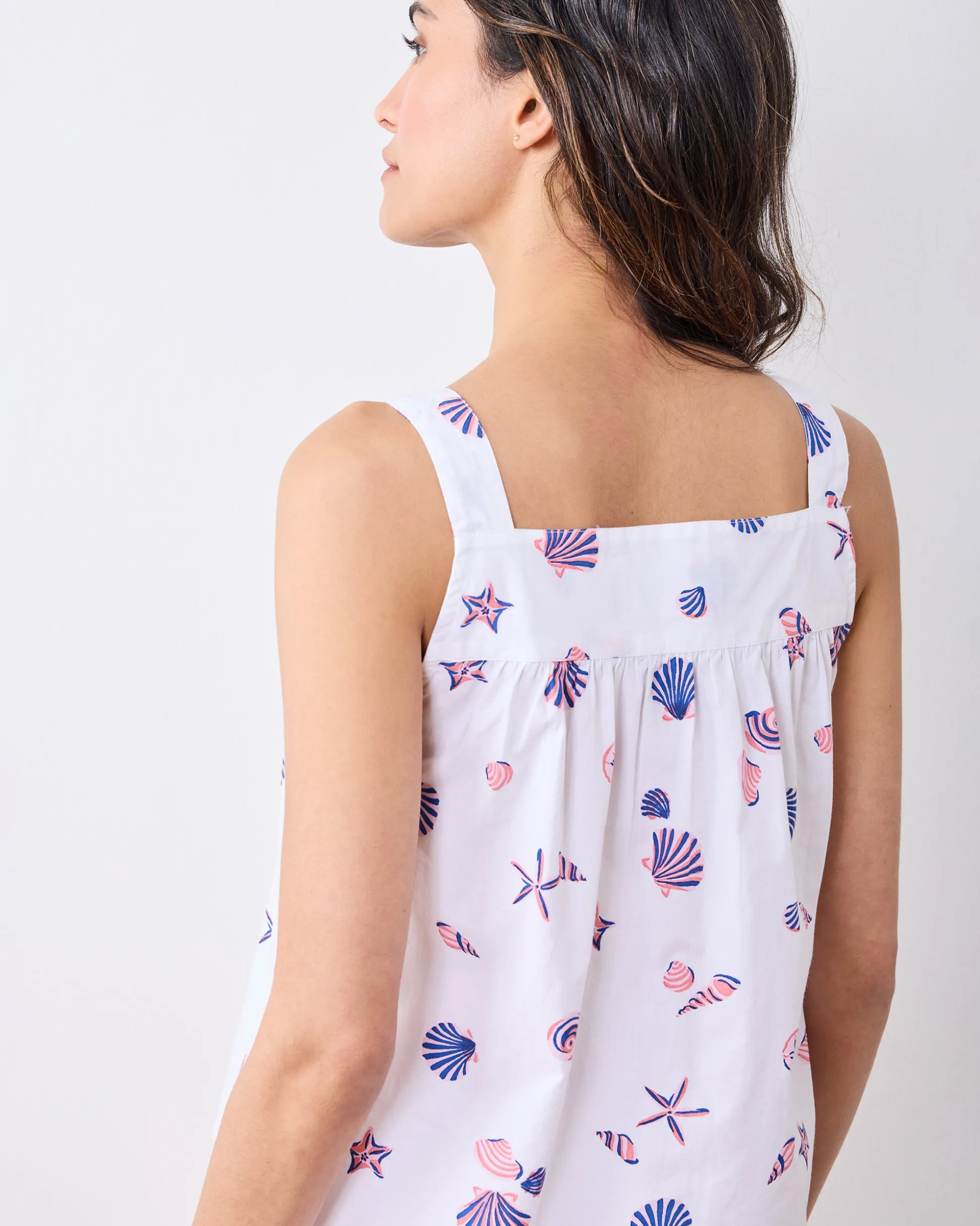 Back to Bed Short Set in Scattered Shells