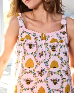 Back To Bed Short Set in Sweet Bee