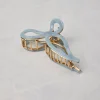 Ballet Bow Acetate Claw Clip in Solar Eclipse