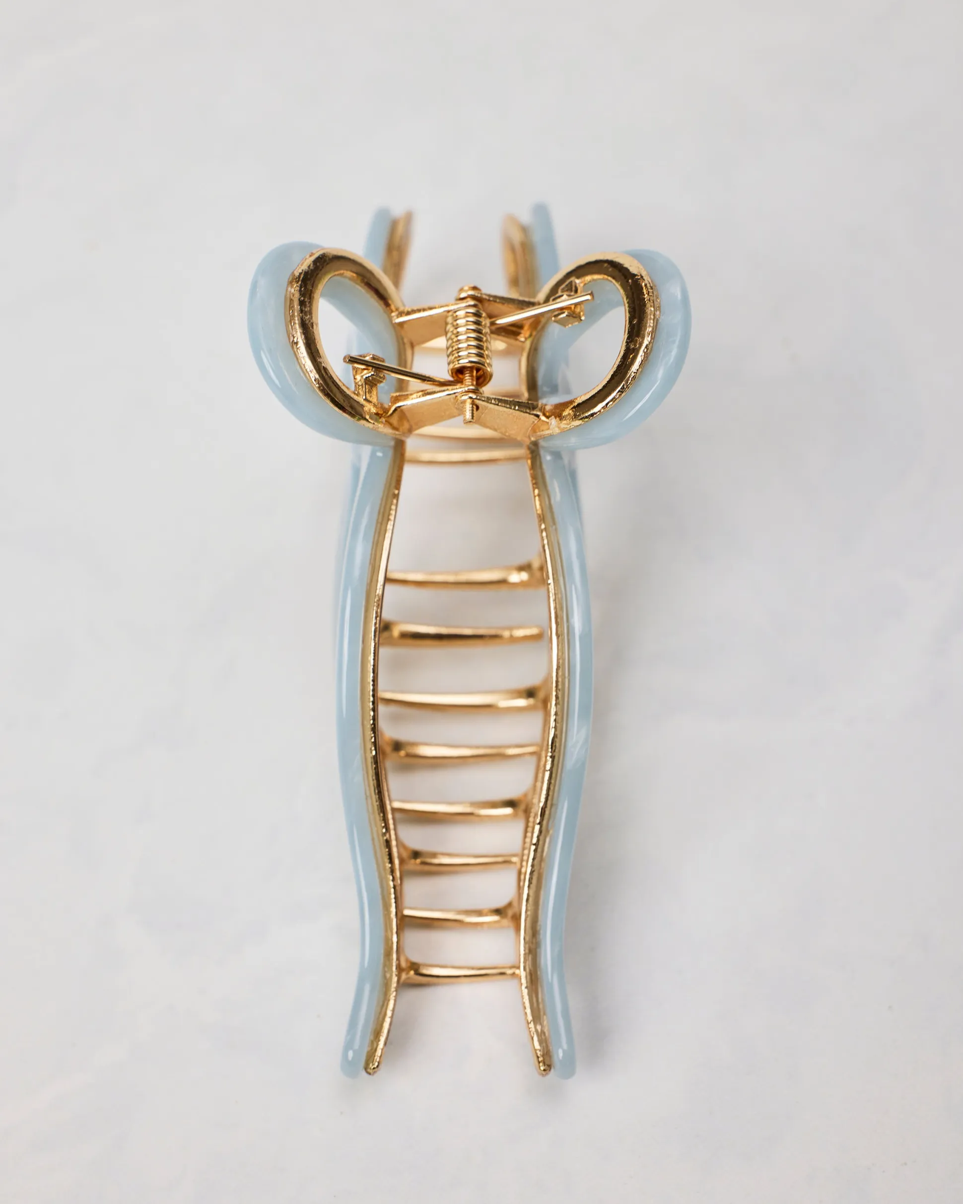 Ballet Bow Acetate Claw Clip in Solar Eclipse
