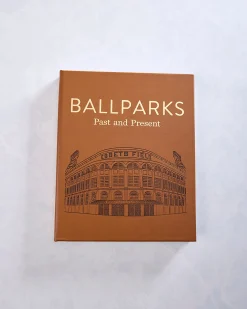 Ballparks Past and Present in Toasted Brown