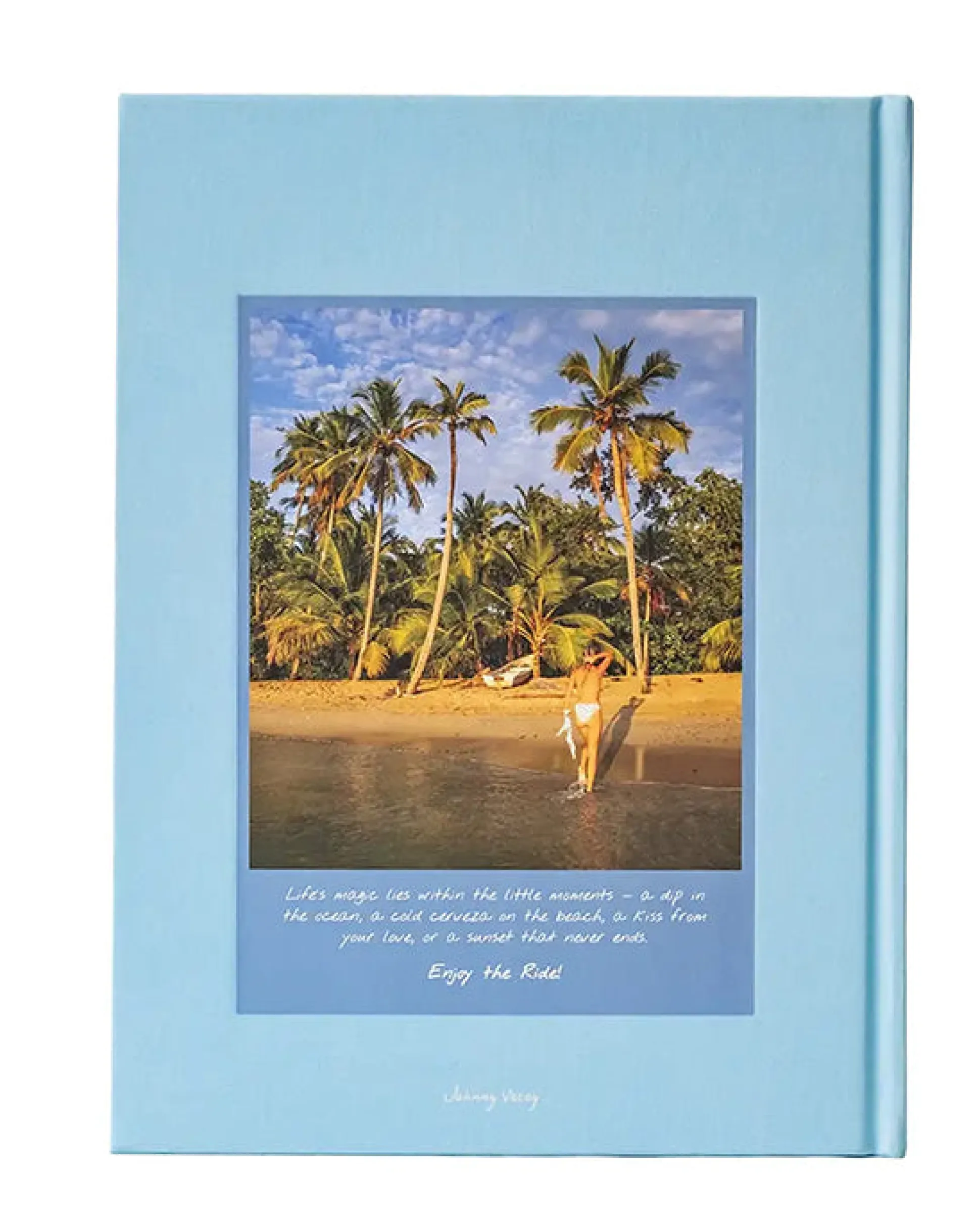Beach Bum Coffee Table Book in Blue