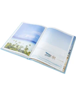 Beach Bum Coffee Table Book in Blue