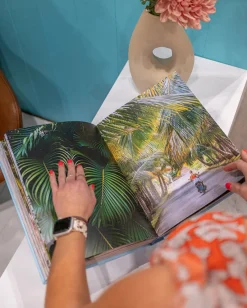 Beach Bum Coffee Table Book in Blue