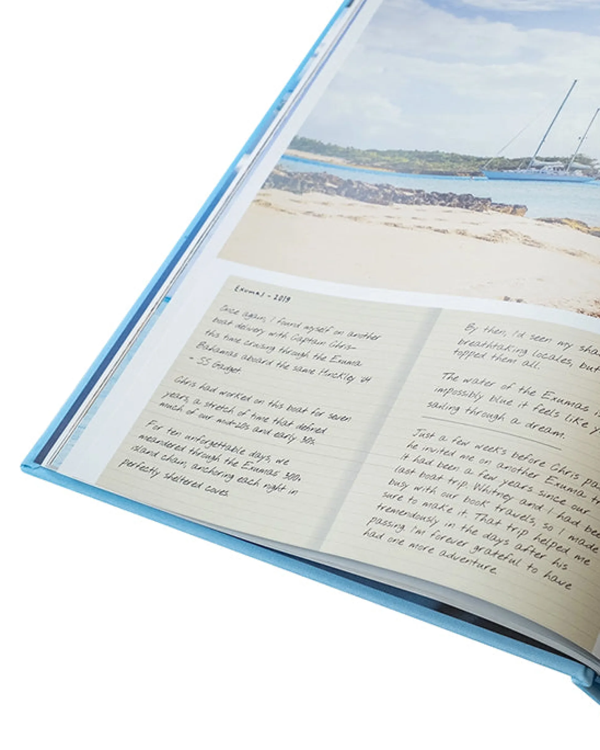 Beach Bum Coffee Table Book in Blue