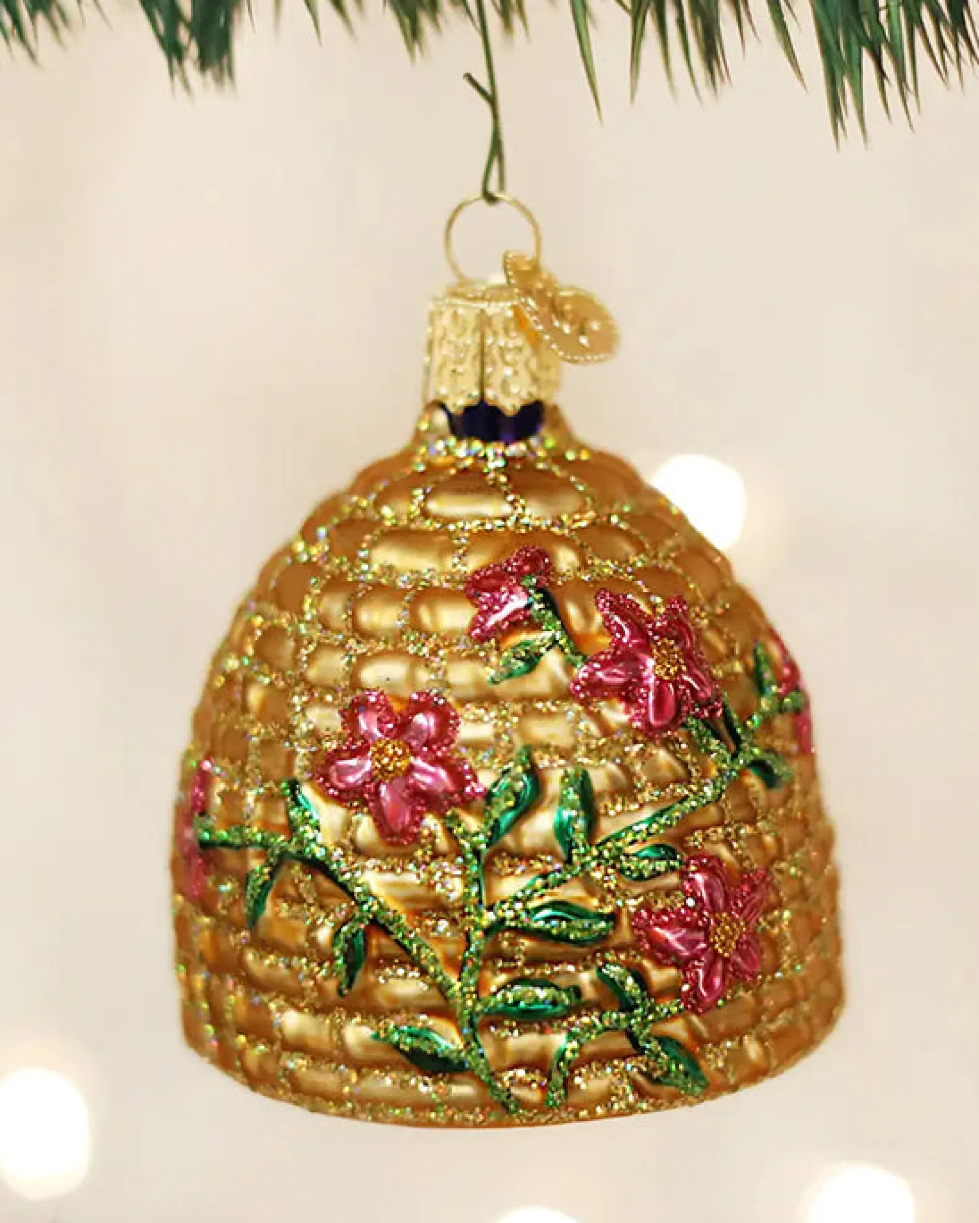 Bee Ornament in Gold