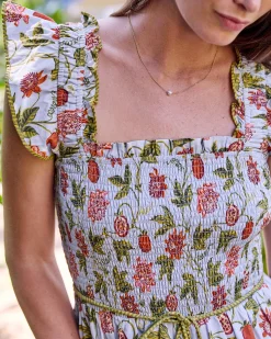 Billie Dress in Passion Vine