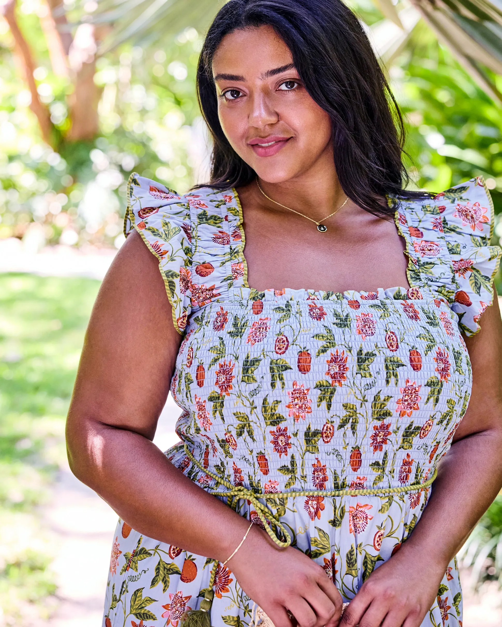 Billie Dress in Passion Vine