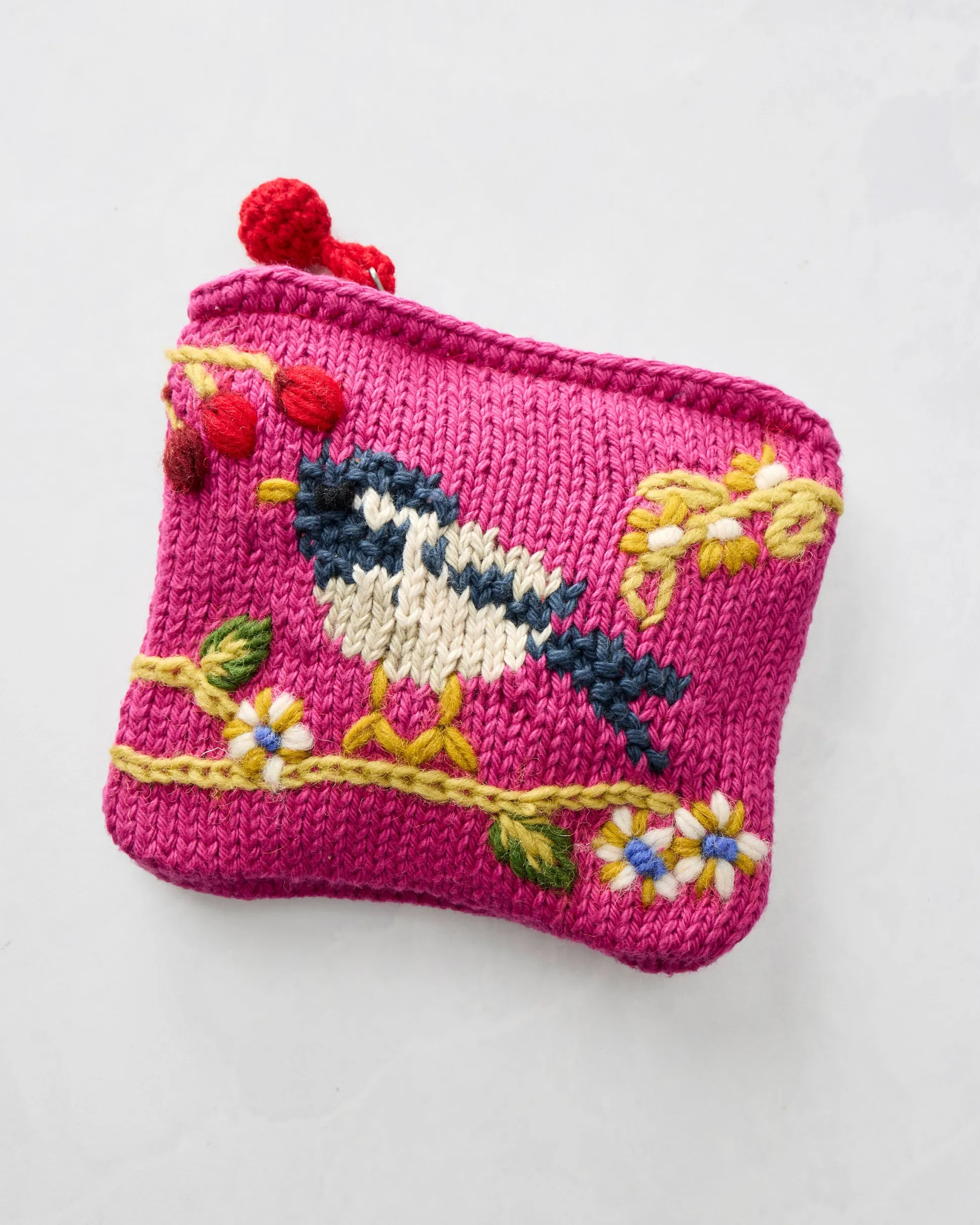 Bird Pouch in Bird & Blossom