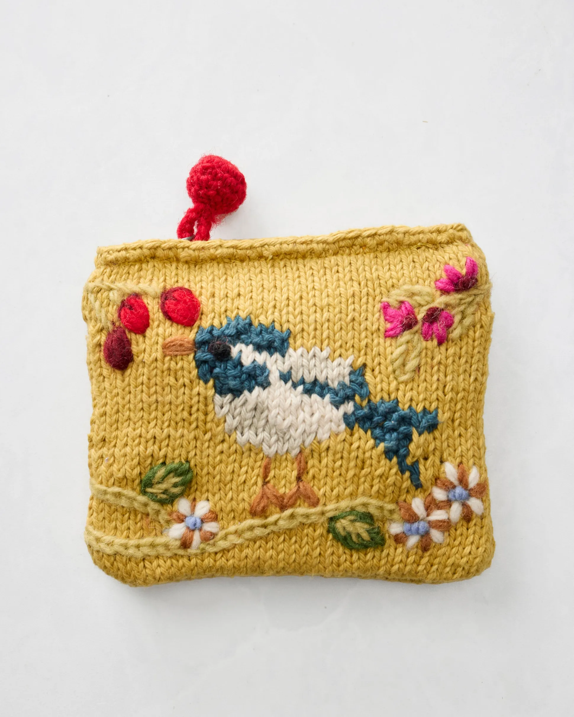 Bird Pouch in Bird & Blossom