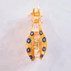 Blue Ringed Octopus Claw Clip in Orange Combo