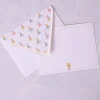 Bow Bouquet Notecard Set in Cream