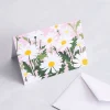 Boxed Note Cards Set of 10 in Pink Daisy