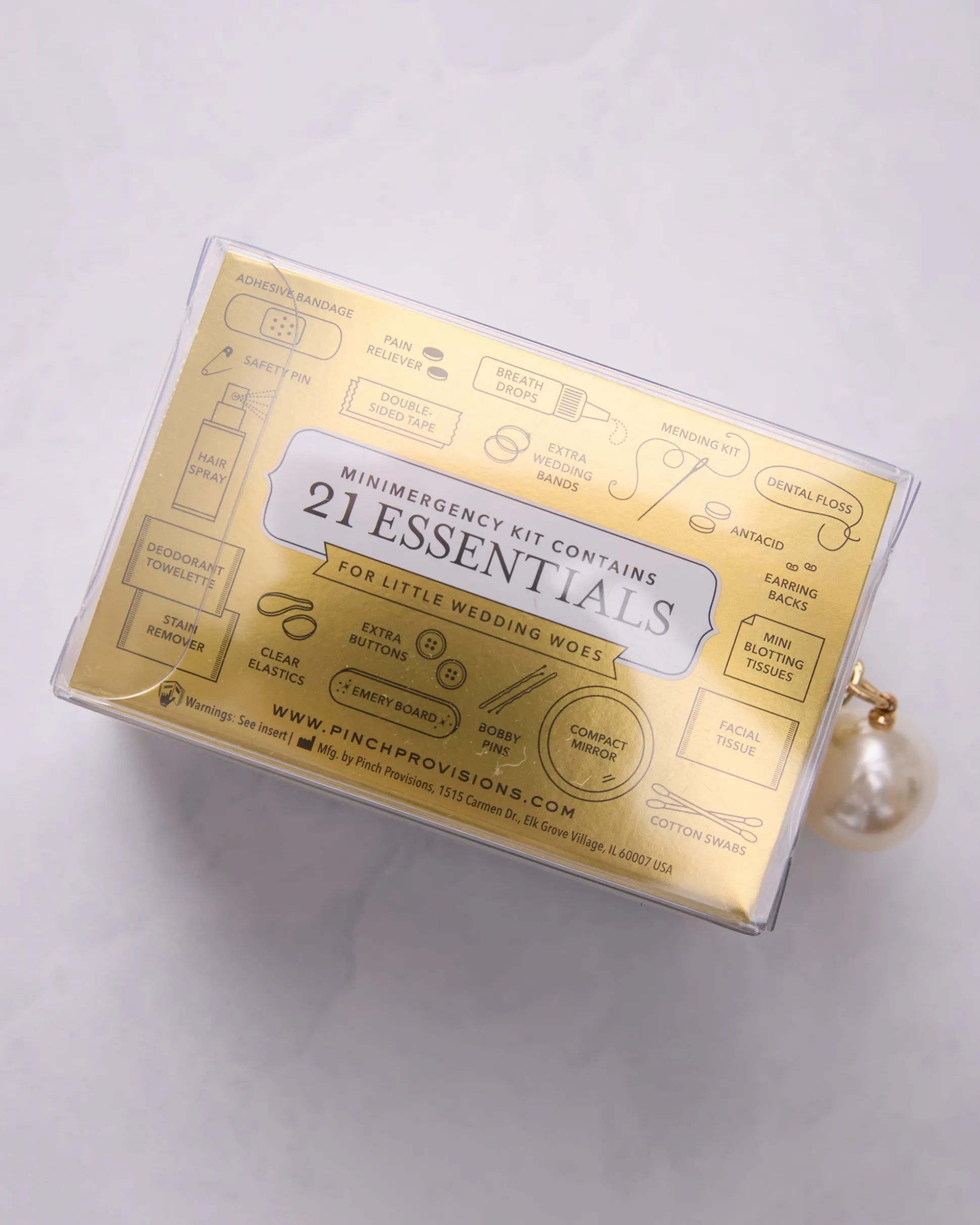 Bridal Minimergency Kit in Pearl