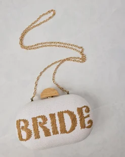 Bride Clutch in White