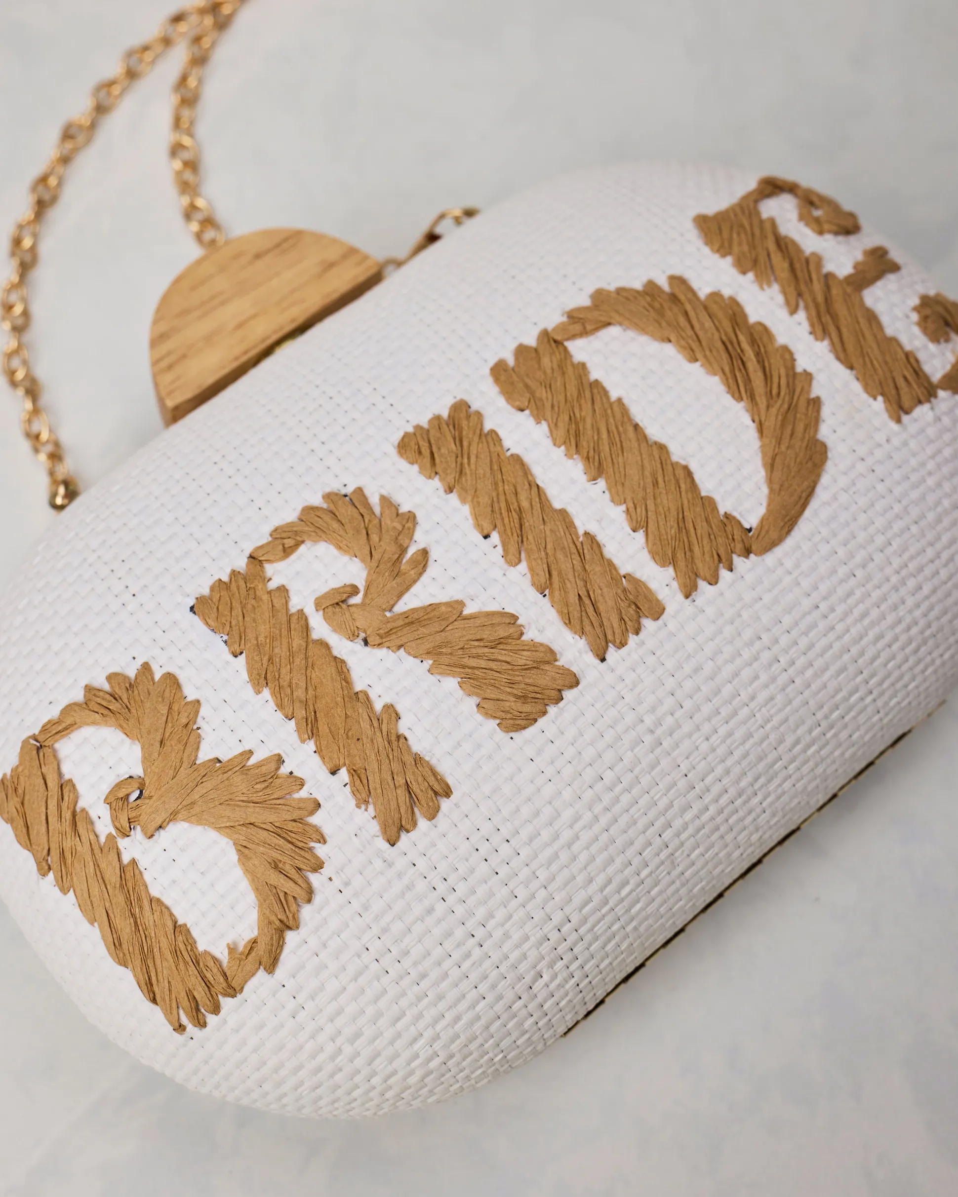 Bride Clutch in White