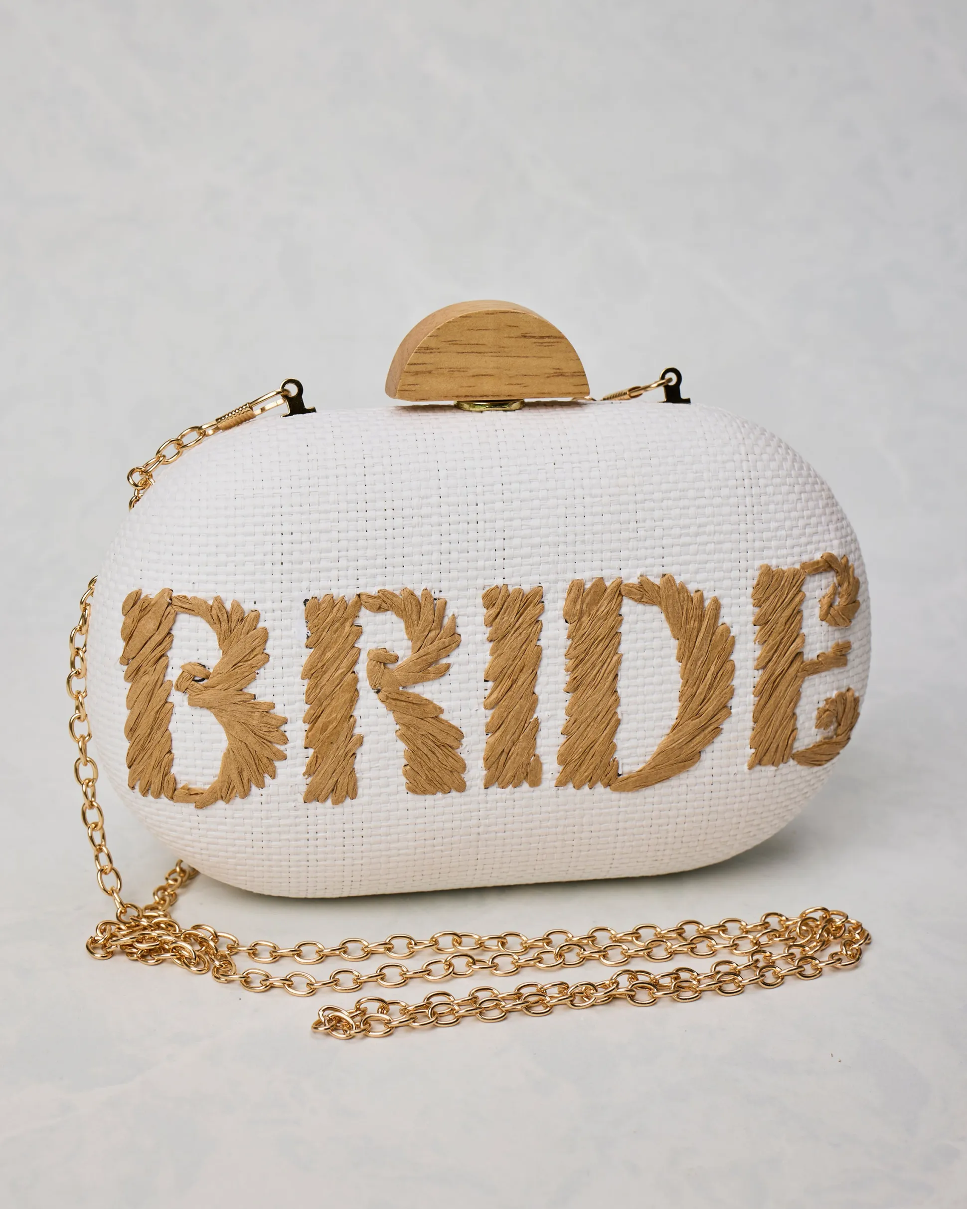 Bride Clutch in White