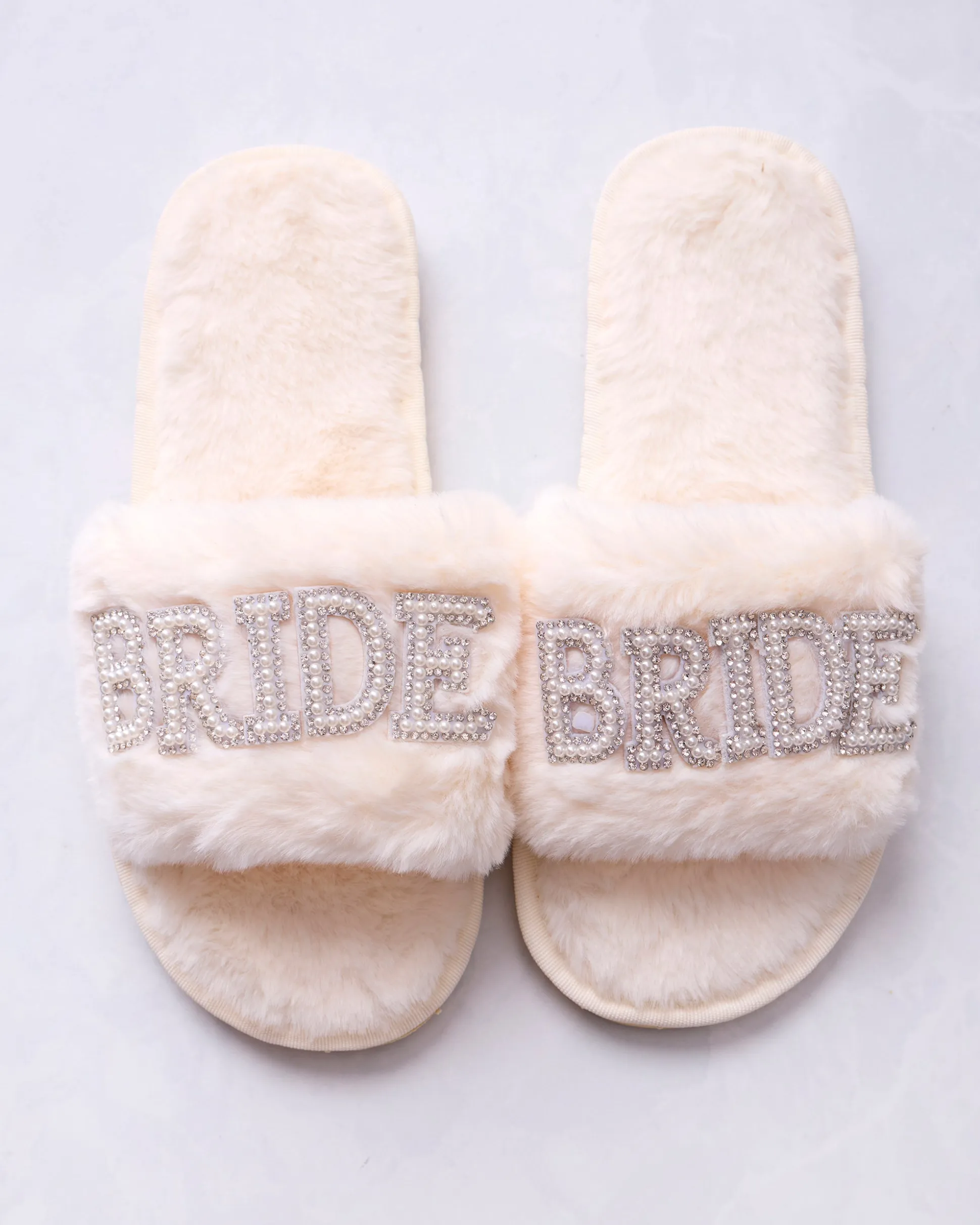 Bride Pearl Slipper in Ivory
