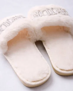 Bride Pearl Slipper in Ivory