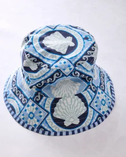 Bucket Hat in Tide & Tile