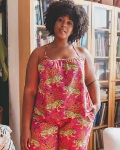 Cami Cropped Set in Bagheera