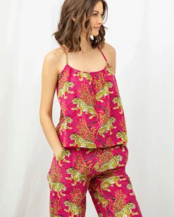 Cami Cropped Set in Bagheera